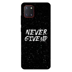 Megafone Never give up 1871 Cover For Samsung Galaxy Note 10 Lite