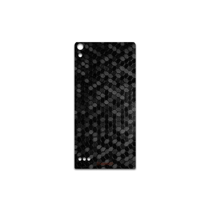 برچسب پوششی ماهوت مدل Honey-Comb-Circle مناسب برای گوشی موبایل هوآوی Ascend P6