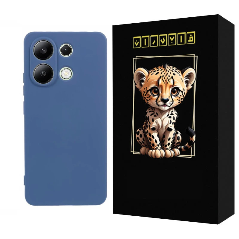  کاور قاب ایران مدل silicone طرح پاک کنی مناسب برای گوشی موبایل شیائومی Redmi Note 13 4G