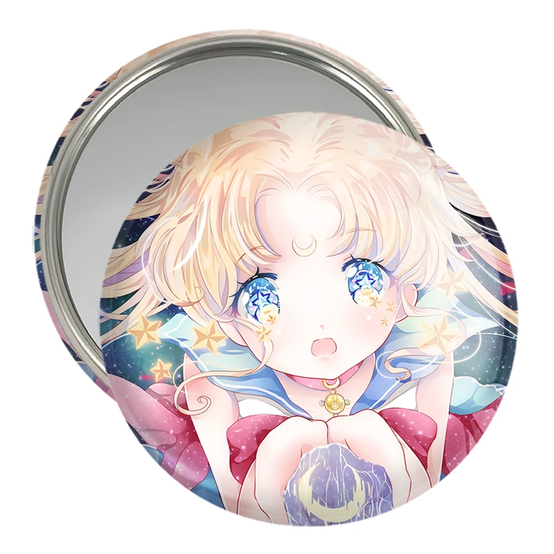 آینه جیبی خندالو مدل اوساگی تسوکینو انیمه سیلور مون Sailor Moon  کد 17427