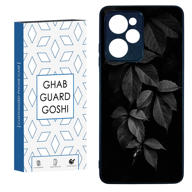 کاور قاب گارد گوشی طرح برگ کد TPU-187 مناسب برای گوشی موبایل شیائومی  POCO X5 PRO