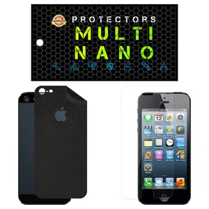 Multi Nano  X-SFL Screen Protector For Apple iPhone 5 with back skin