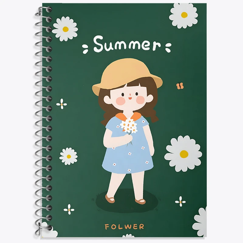 دفتر لغت 50 برگ خندالو طرح دخترانه کیوت کد N3971