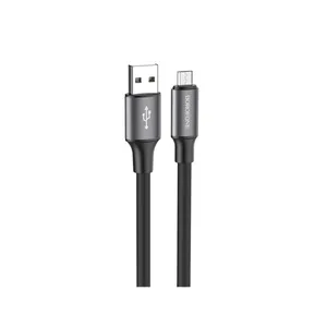 کابل تبدیل USB-C به MICROUSB بروفون مدل BX82 طول 1 متر