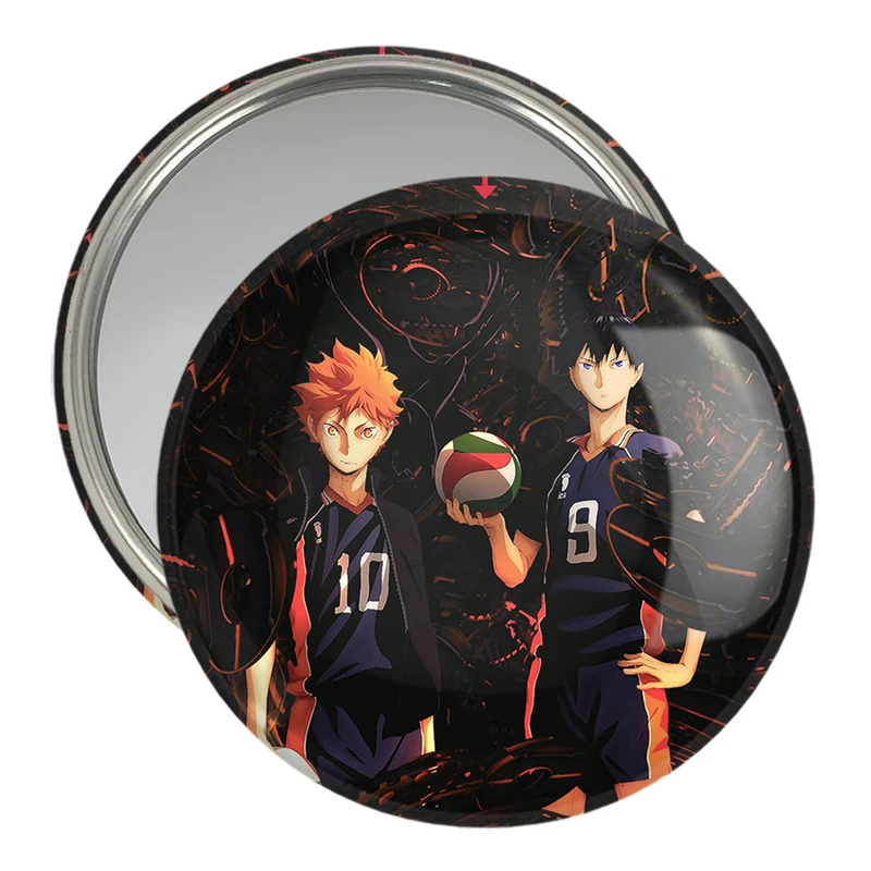 آینه جیبی خندالو مدل انیمه آبشار سرنوشت هایکیو کاگیاما  کد 11181