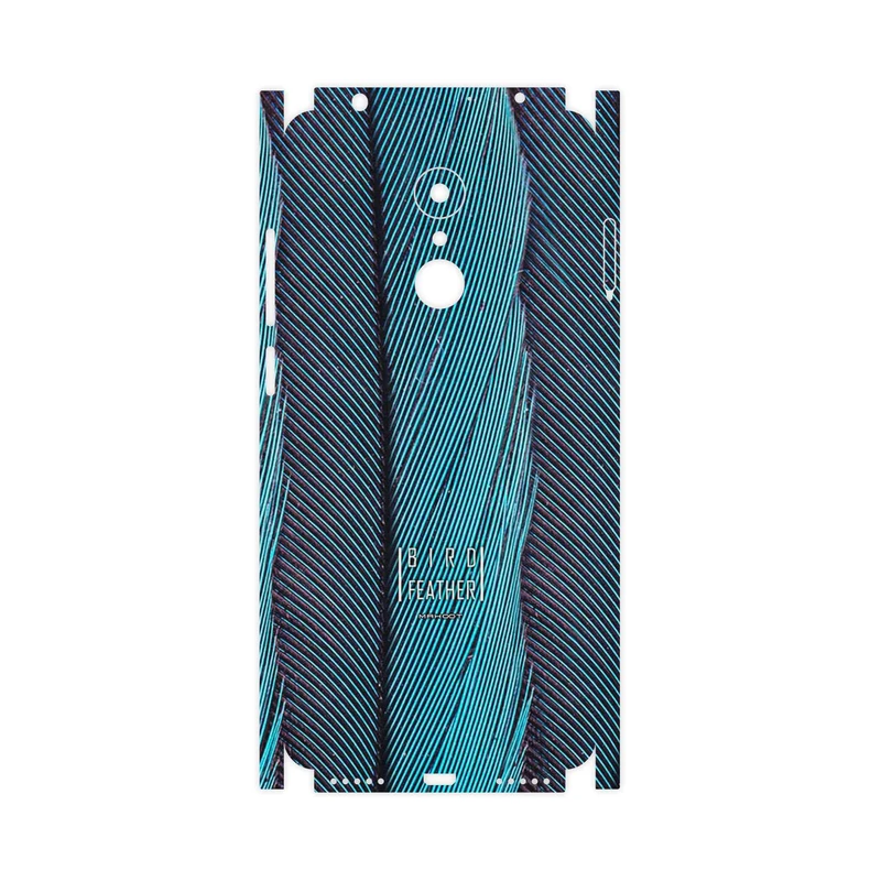 برچسب پوششی ماهوت مدل Turquoise feathers-FullSkin مناسب برای گوشی موبایل شیائومی REDMI 5