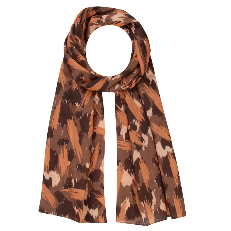 شال زنانه آنالیا مدل نخی طرح آبرنگی کد 2793