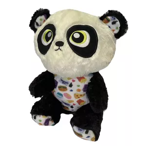 عروسک طرح خرس پاندا مدل AA Global Panda Bear کد SZ11/789 ارتفاع 27 سانتی‌ متر