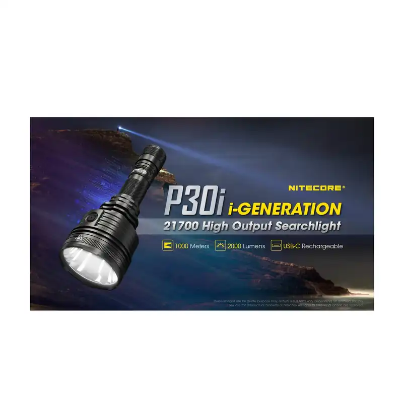 چراغ قوه نایت کر مدل P30I KIT