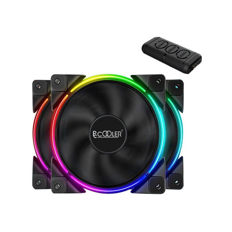 فن کیس پی سی کولر مدل CORONA 3-IN-1 FRGB 2