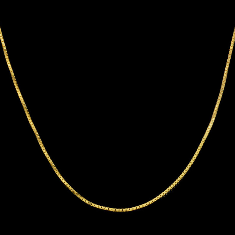 زنجیر طلا 18 عیار زنانه مدل ونیزی کد 2344S