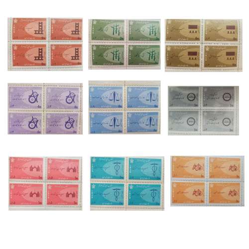 تمبر یادگاری مدل انقلاب سفید مجموعه 36 عددی