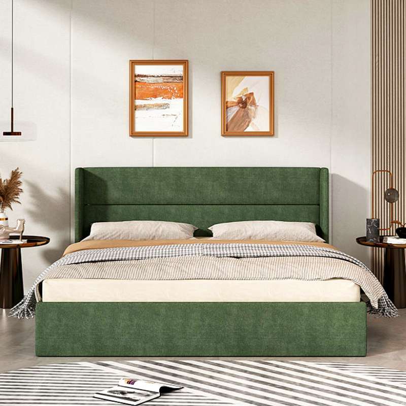 تخت خواب دونفره مدل آکایا سایز 120x200 سانتی متر
