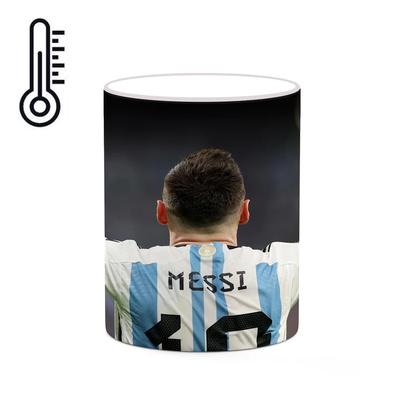 ماگ حرارتی کاکتی طرح Leo Messi لئو مسی مدل mgh42321
