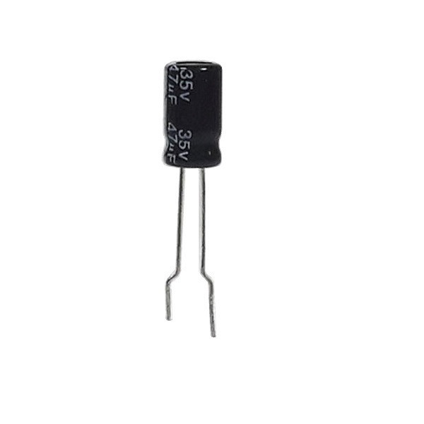 خازن الکترولیت 47 میکروفاراد مدل 35V کد 312 بسته 4 عددی