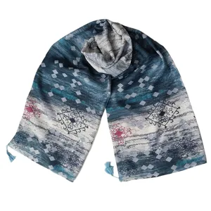 شال زنانه مدل نخی پاییزه طیفی