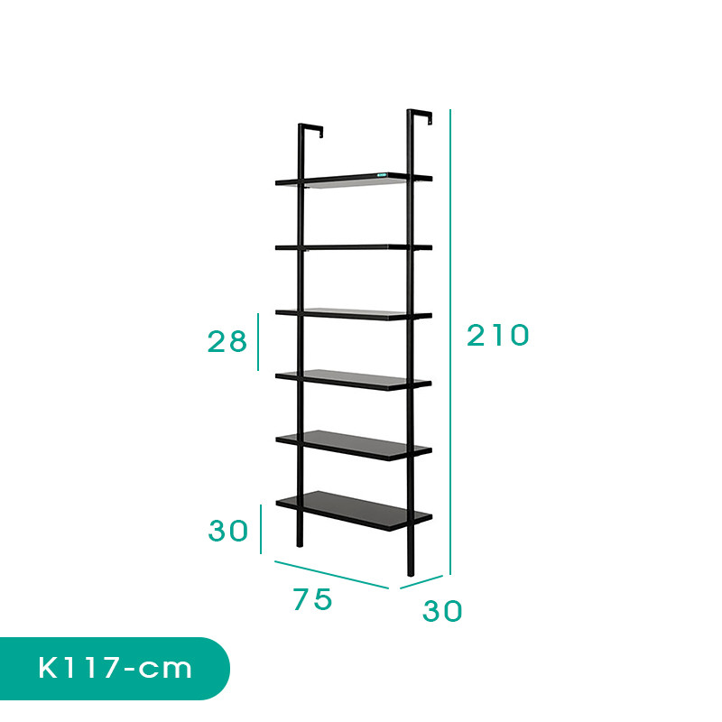کتابخانه اسمردیس مدل K117 - MDF