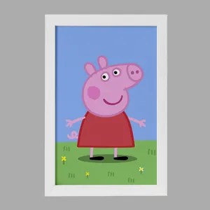 تابلو خندالو مدل پپا انیمه پپاپیک Peppa pig  کد 22067