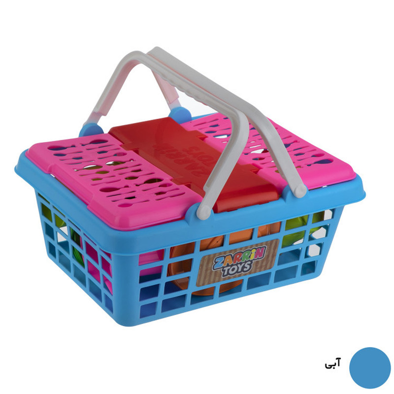 ست اسباب بازی آشپزخانه زرین تویز مدل سبد چای خوری کد M2