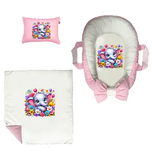 سرویس خواب 3 تکه نوزاد مدل فیل کد DKBP48-set