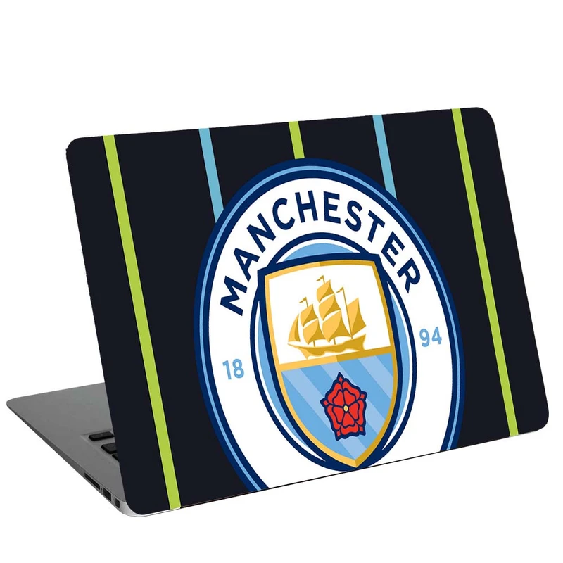 استیکر لپ تاپ طرح MANCHESTER CITY کد G-1636 مناسب برای لپ تاپ 15.6 اینچ 