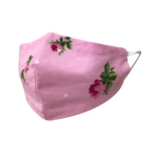 ماسک پارچه‌ای مدل فلاور کد 1344.6