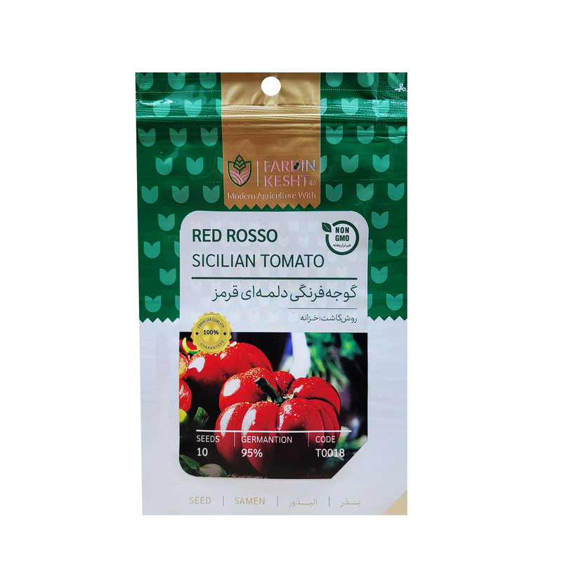 بذر گوجه فرنگی دلمه ای قرمز فردین کشت کد 038