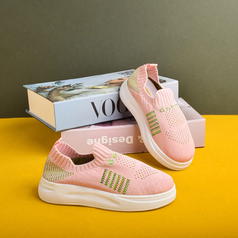 عکس شماره 2 : کفش راحتی دخترانه مدل کشی کد pk.3529