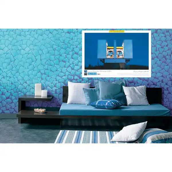 پوستر آموزش گیتاشناسی مدل تلسکوپ دو چشمی بزرگ کد 1131