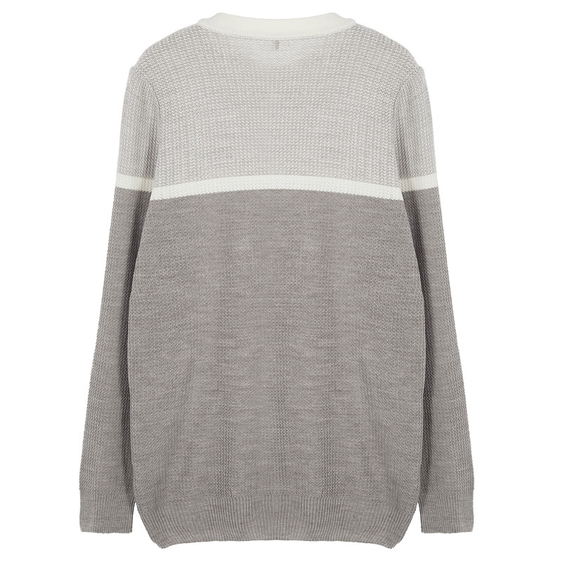 پلیور یقه گرد مردانه مدل 820055022 طرح ترندیول