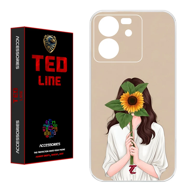 کاور تدلاین طرح دختر آفتابگردان کد 1153 مناسب برای گوشی موبایل شیائومی Mi 13T / 13T Pro