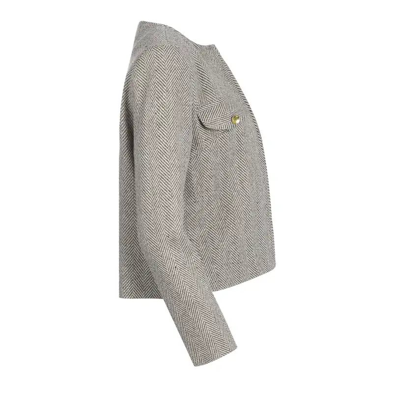 کت زنانه سرژه مدل 212267 رنگ قهوه ای