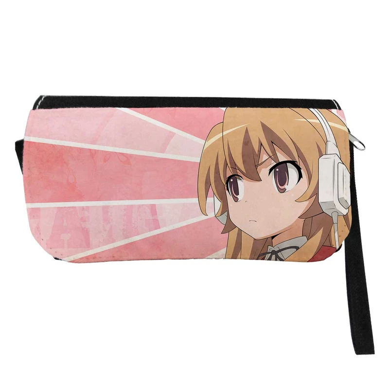 جامدادی طرح انیمه گرل مدل دو زیپ کد TJ235