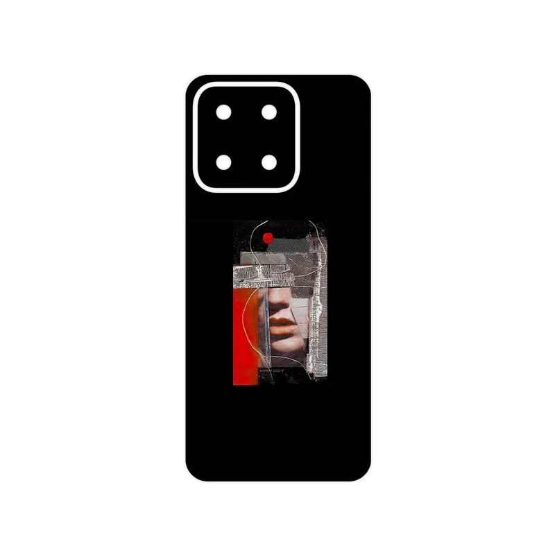 برچسب پوششی ماهوت مدل Collage of Mouth مناسب برای گوشی موبایل آنر X5b