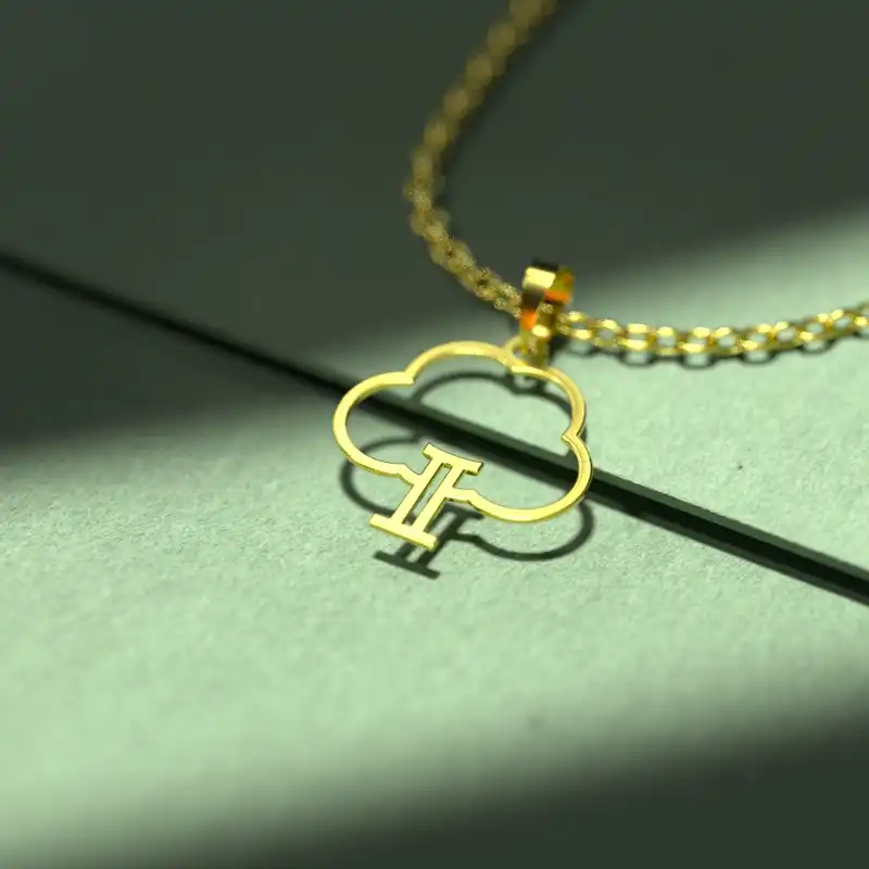 گردنبند طلا 18 عیار زنانه مدوپد مدل درخت کد F3-1-1275