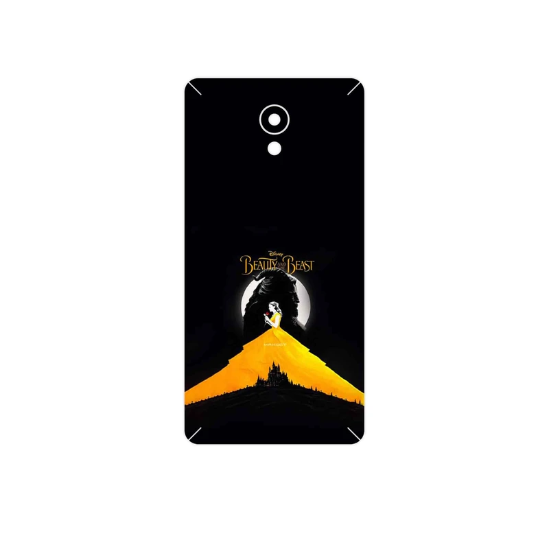 برچسب پوششی ماهوت مدل Beauty and the Beast مناسب برای گوشی موبایل لنوو Vibe P2
