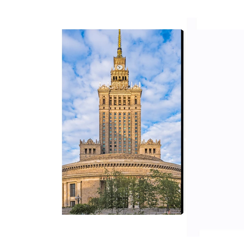 تابلو شاسی عرش طرح گردشگری لهستان مدل کاخ فرهنگ و دانش کد As5937