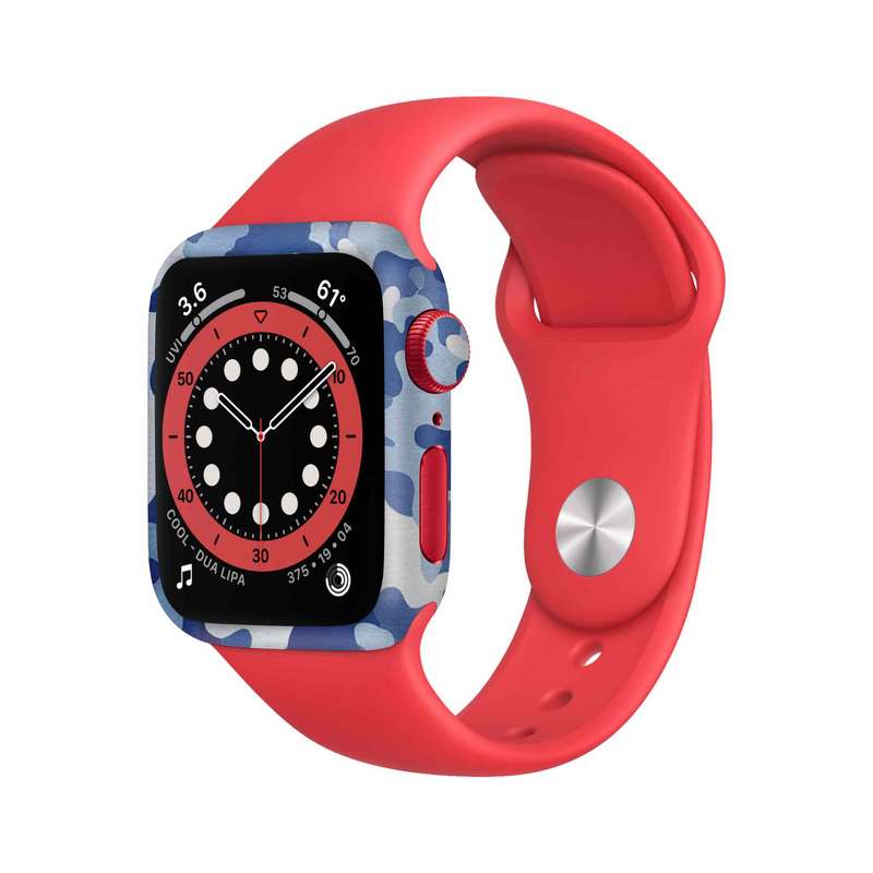  برچسب ماهوت طرح Army-Winter مناسب برای اپل واچ Watch 6 44mm