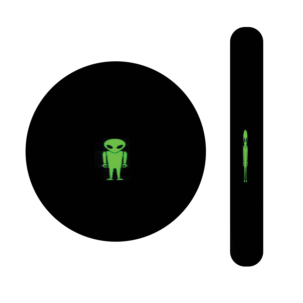 سوهان ناخن مندیکس مدل آدم فضایی کد 507 به همراه آینه جیبی