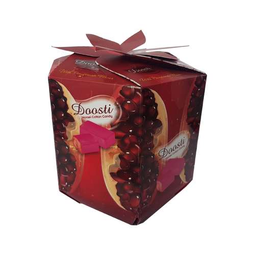 پشمک کادوئی طرح انار دوستی-300گرم