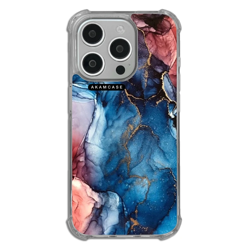 کاور آکام مدل AMCWTA15PRO-MARBEL6 مناسب برای گوشی موبایل اپل iPhone 15 Pro