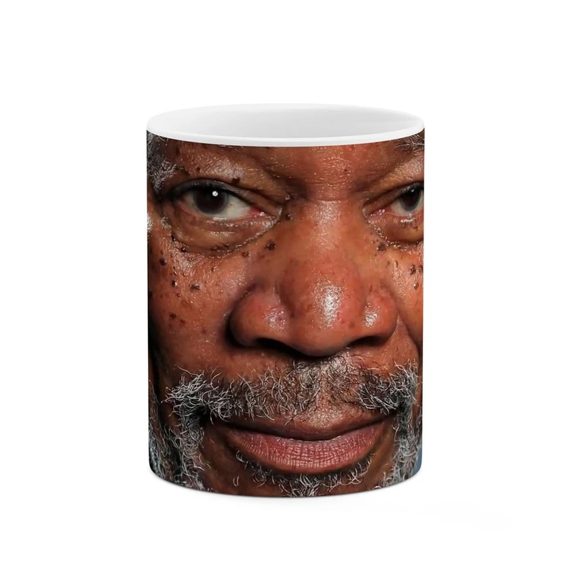 ماگ کاکتی طرح مورگان فریمن Morgan Freeman مدل mgh26979