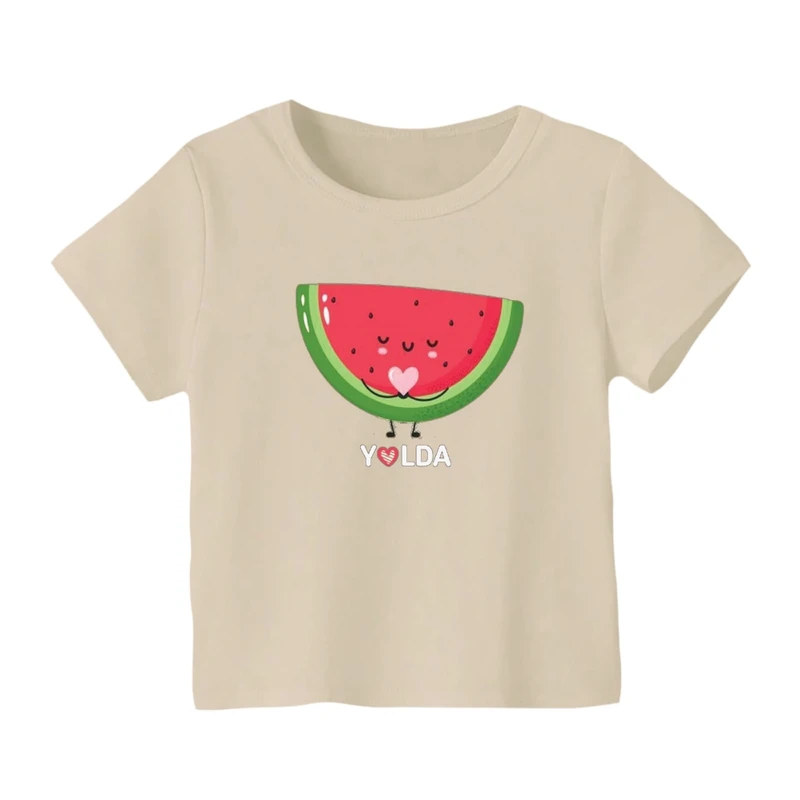 تی شرت آستین کوتاه بچگانه مدل هندوانه یلدایی کد 61