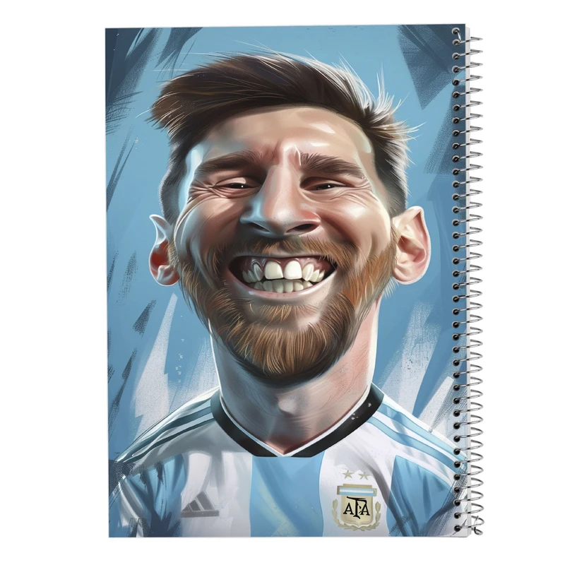 دفتر مشق 50 برگ مدوپد مدل مسی messi کد DF14052