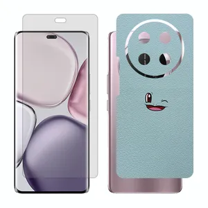 Glass Together model matte screen protector suitable for Honor X9c mobile phone with back cover sticker