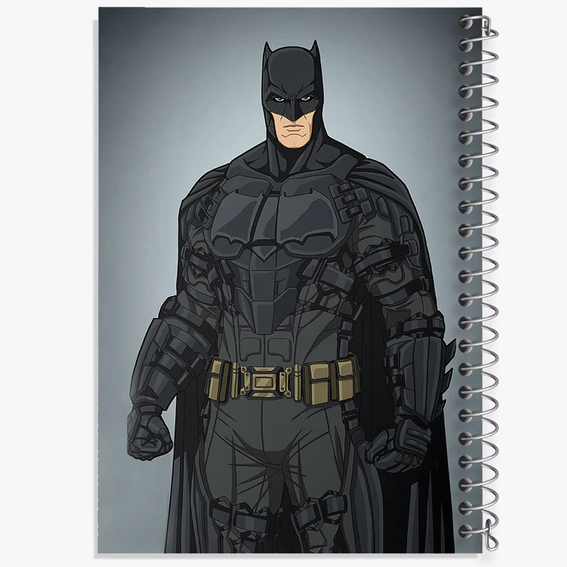 دفتر شطرنجی 50 برگ خندالو مدل بتمن کد F2042