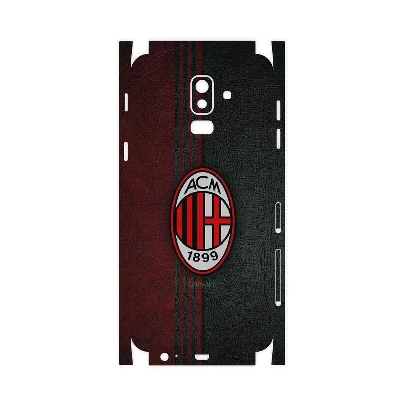 برچسب پوششی ماهوت مدل AC-Milan-FC-FullSkin مناسب برای گوشی موبایل سامسونگ Galaxy J8