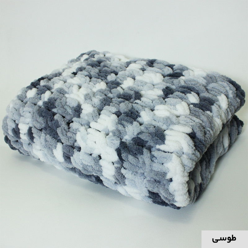شال مبل و تخت کالای خواب شاران مدل رنگی سایز 60×150 سانتی متر