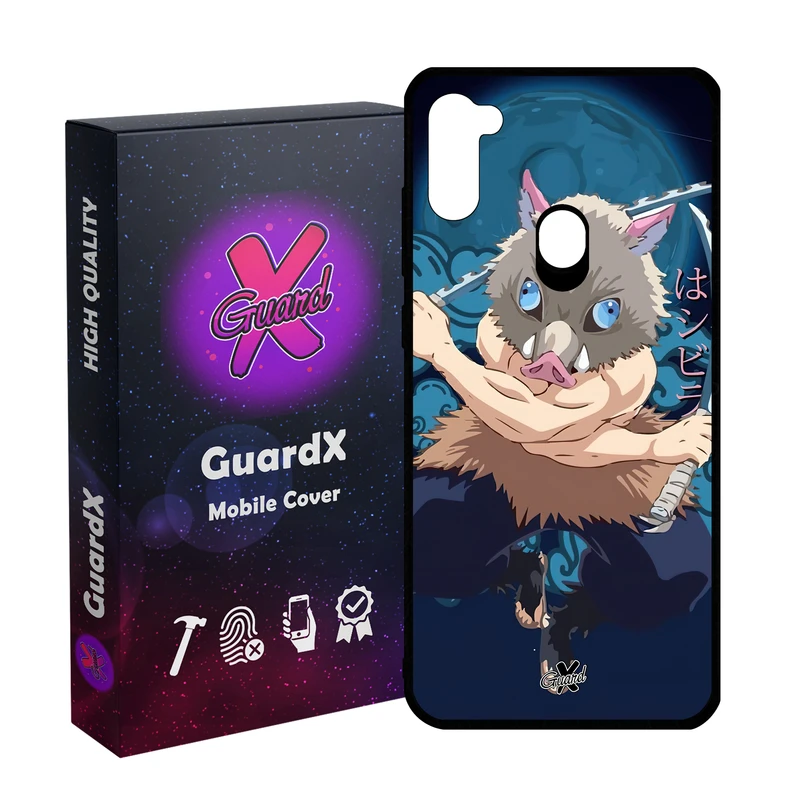 کاور گارد ایکس طرح شیطان کش انیمه مدل Glass10560 مناسب برای گوشی موبایل سامسونگ Galaxy A11/M11