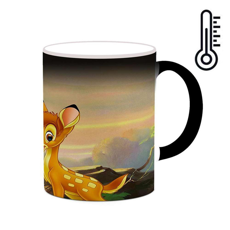 ماگ حرارتی کاکتی مدل کارتون Bambi کد mgh22207 ماگ حرارتی کاکتی مدل کارتون Bambi کد mgh22207